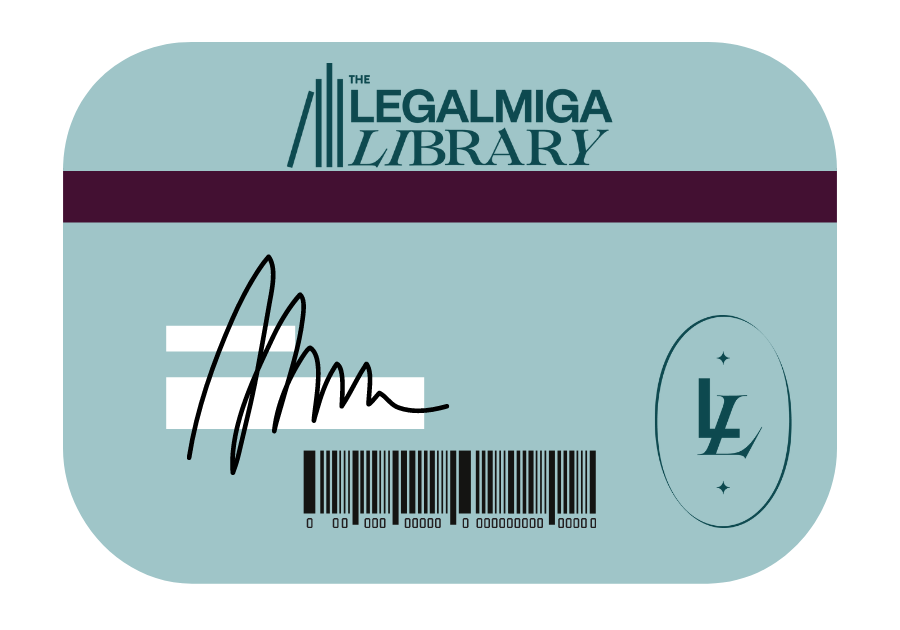 The Legalmiga Library Card